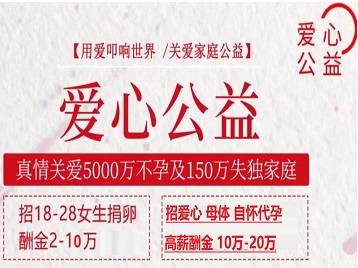 新宾捐卵助孕生子 爱心志愿者招募